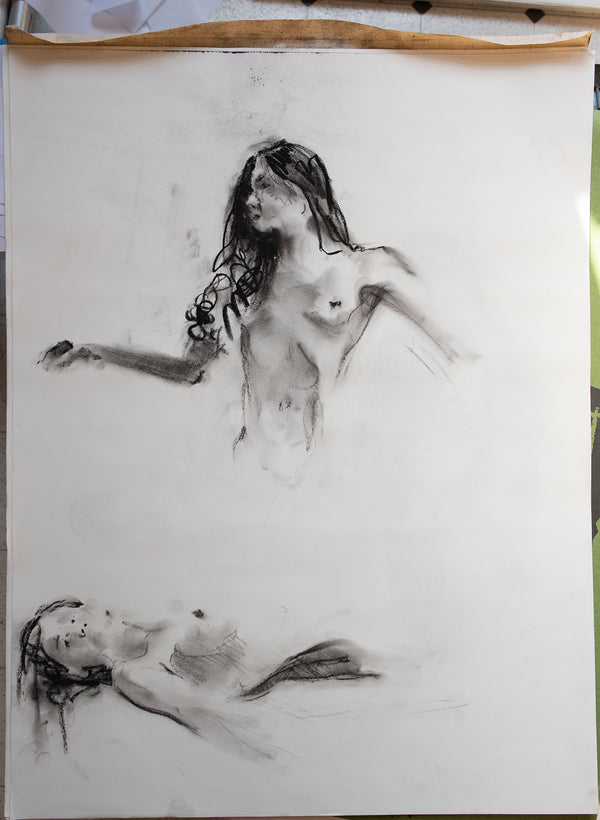 Figure Drawing: Wendy Seated & Reclining