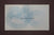 James Leonard - blue line painting with words describing a Ouija board
